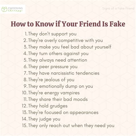 signs your friends are fake reddit